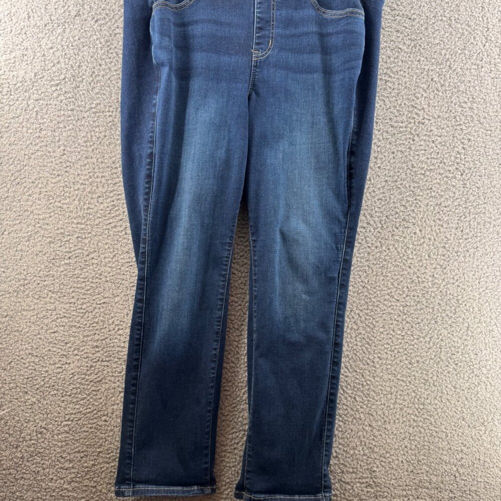 Torrid Super Soft Lean Jeans Medium Wash Stretch Denim Size 1S